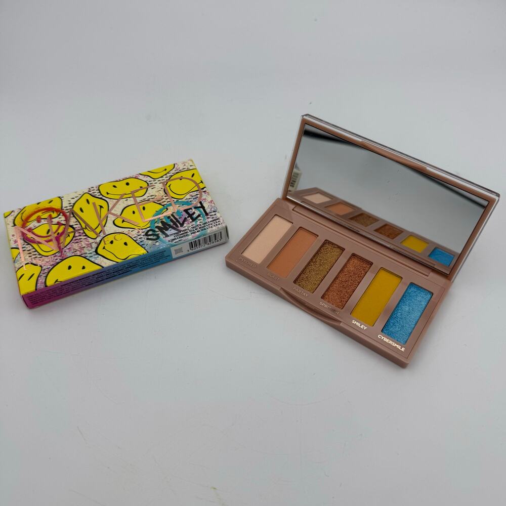 Urban Decay Naked Smiley Mini Eyeshadow Palette 6 Shades - Limited Edition